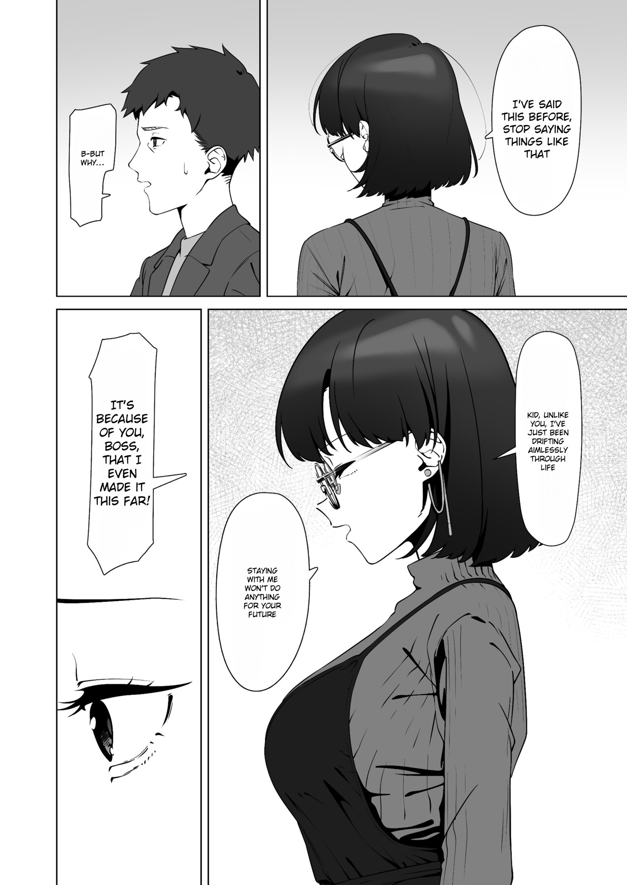 Hentai Manga Comic-My first sexual experience was with the boss of the cafe I'd been going to for 16 years-Read-9